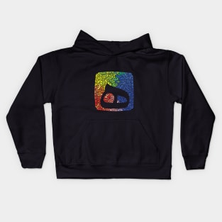 islamic abstract calligraphy Kids Hoodie